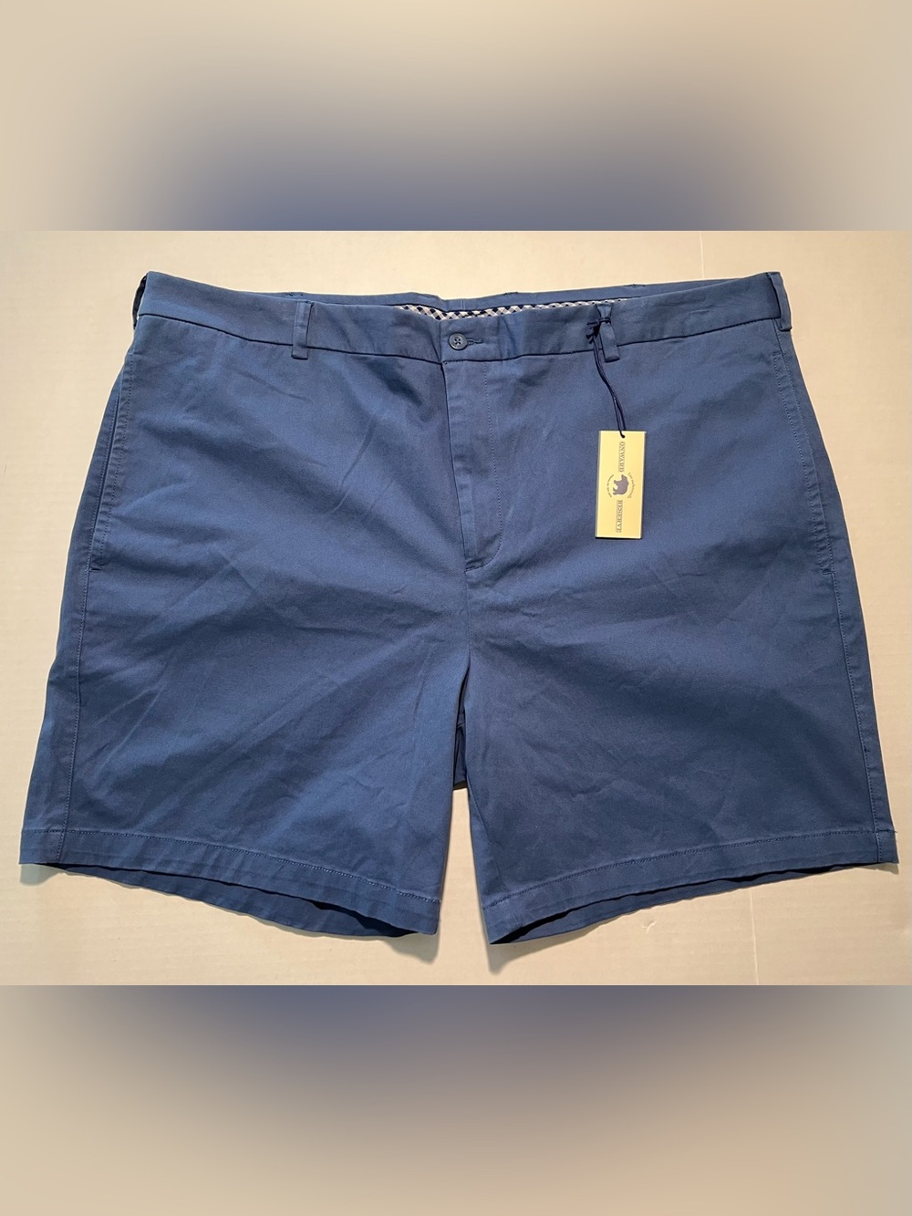Onward Reserve Bennett Flat Front Chino Casual Stretch Short Blue Men’s Size 42